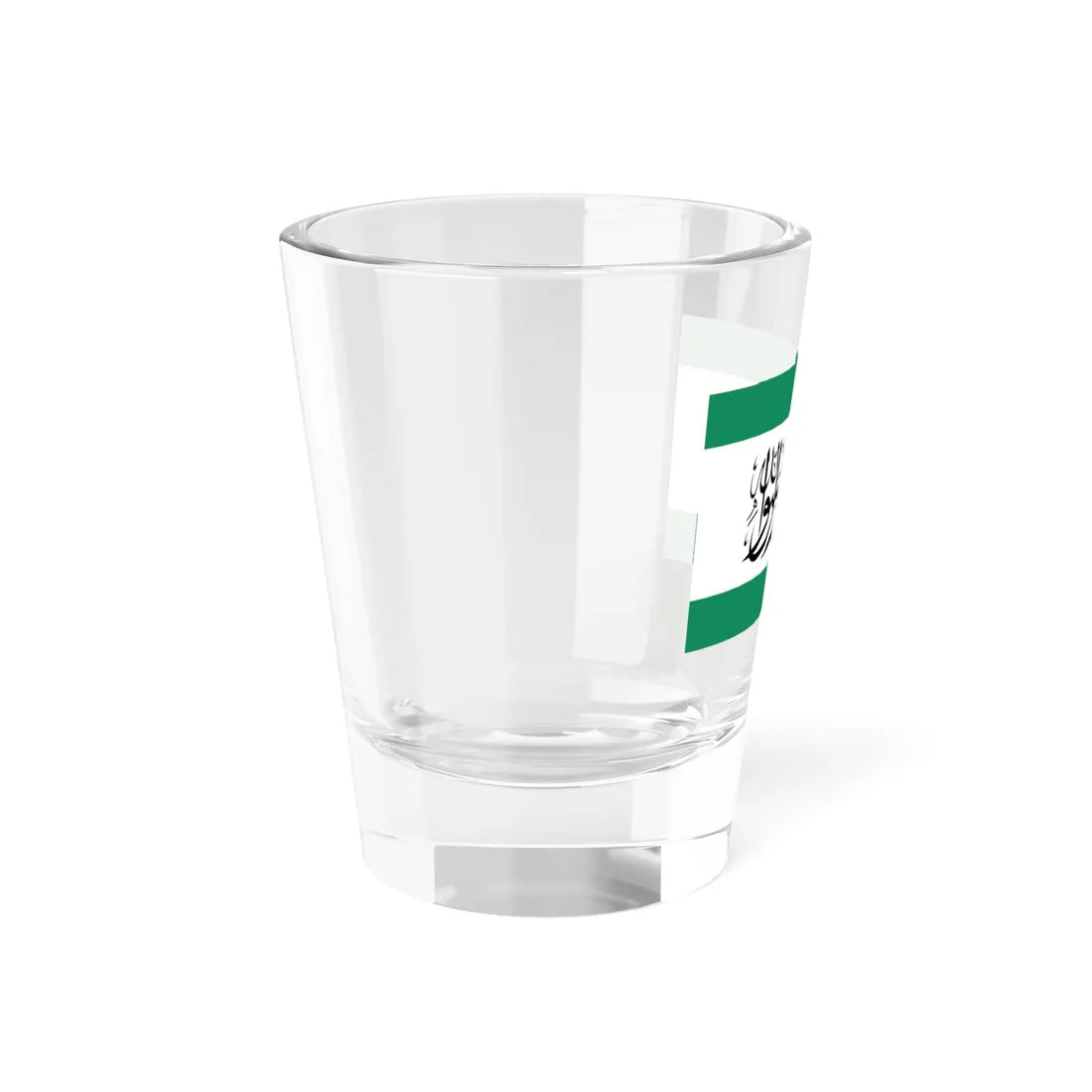 Flag of the Ingush Liberation Army (Russia) Shot Glass 1.5oz - Go Mug Yourself