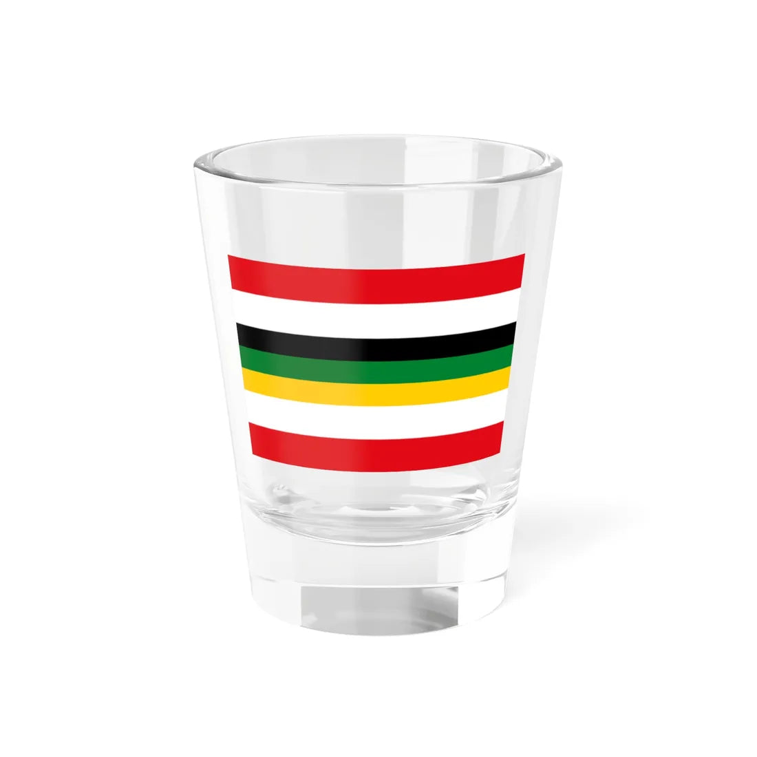Flag of the Inkatha Freedom Party (South Africa) Shot Glass 1.5oz 1.5oz - Go Mug Yourself
