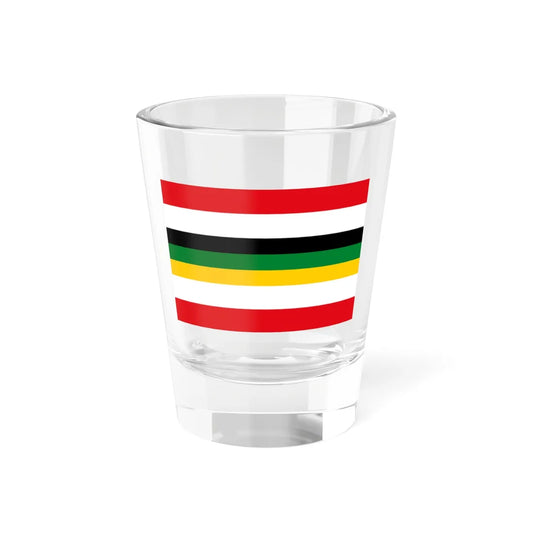 Flag of the Inkatha Freedom Party (South Africa) Shot Glass 1.5oz 1.5oz - Go Mug Yourself