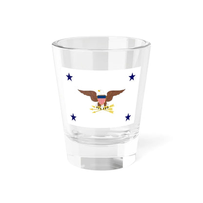 Flag of the Inspector General for the U.S. Department of Defense (United States) Shot Glass 1.5oz 1.5oz - Go Mug Yourself