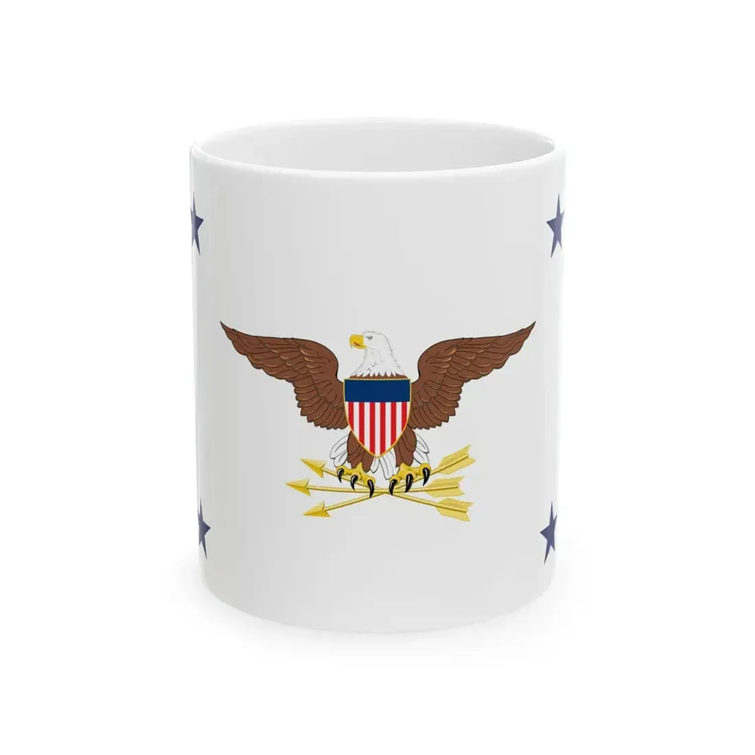 Flag of the Inspector General for the U.S. Department of Defense (United States) White Coffee Mug 11oz - Go Mug Yourself