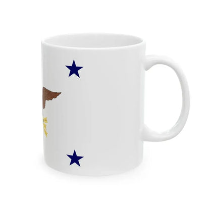 Flag of the Inspector General for the U.S. Department of Defense (United States) White Coffee Mug - Go Mug Yourself