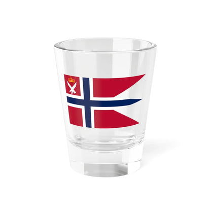Flag of the Inspector General of the Royal Norwegian Air Force Former (Norway) Shot Glass 1.5oz 1.5oz - Go Mug Yourself