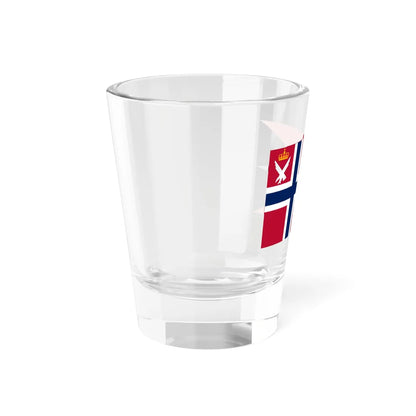 Flag of the Inspector General of the Royal Norwegian Air Force Former (Norway) Shot Glass 1.5oz - Go Mug Yourself
