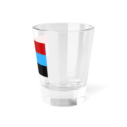 Flag of the Intermovement of Donbass 3-2 (Ukraine) Shot Glass 1.5oz - Go Mug Yourself