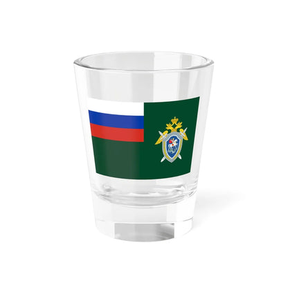 Flag of the Investigative Committee of Russia (Russia) Shot Glass 1.5oz 1.5oz - Go Mug Yourself