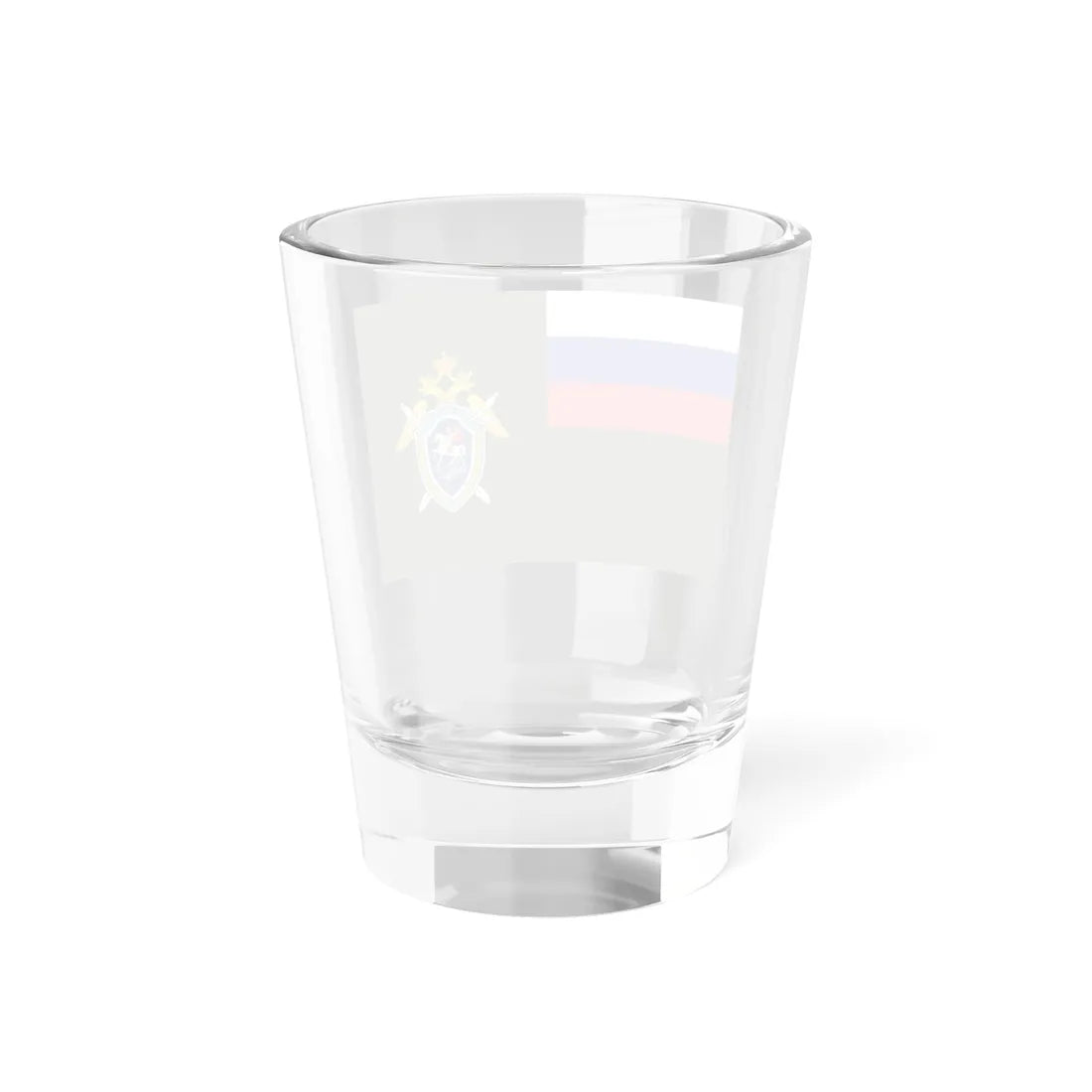 Flag of the Investigative Committee of Russia (Russia) Shot Glass 1.5oz - Go Mug Yourself