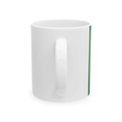 Flag of the Iraqi 2nd Infantry Division (Iraq) White Coffee Mug - Go Mug Yourself