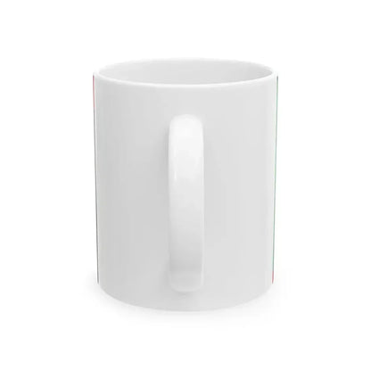 Flag of the Iraqi Ground Forces (Iraq) White Coffee Mug - Go Mug Yourself