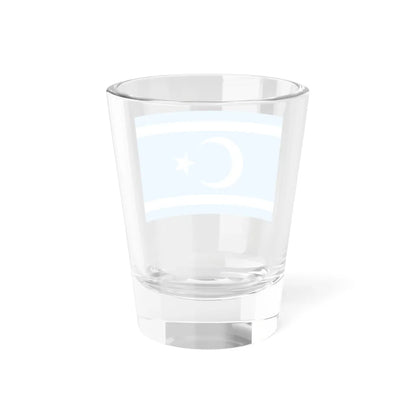 Flag of the Iraqi Turkmen Front (Iraq) Shot Glass 1.5oz - Go Mug Yourself