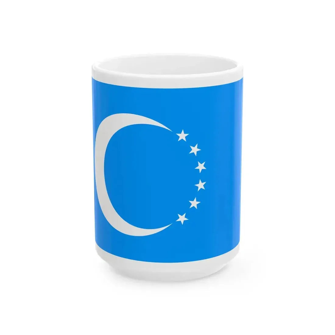 Flag of the Iraqi Turkmen (Iraq) White Coffee Mug 15oz - Go Mug Yourself