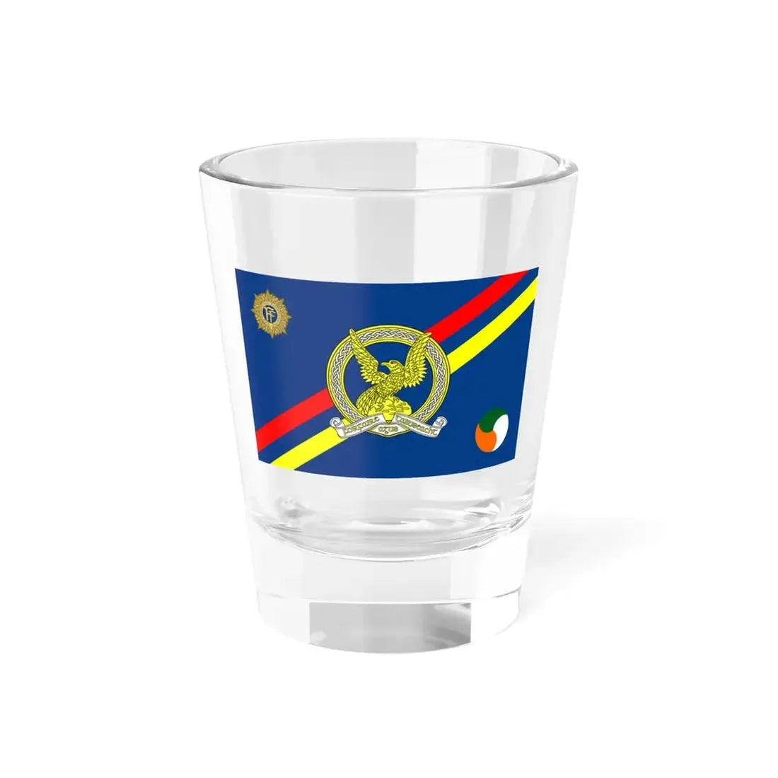 Flag of the Irish Air Corps (Ireland) Shot Glass 1.5oz 1.5oz - Go Mug Yourself