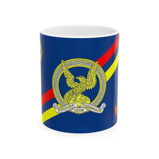 Flag of the Irish Air Corps (Ireland) White Coffee Mug 11oz - Go Mug Yourself