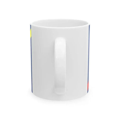 Flag of the Irish Air Corps (Ireland) White Coffee Mug - Go Mug Yourself
