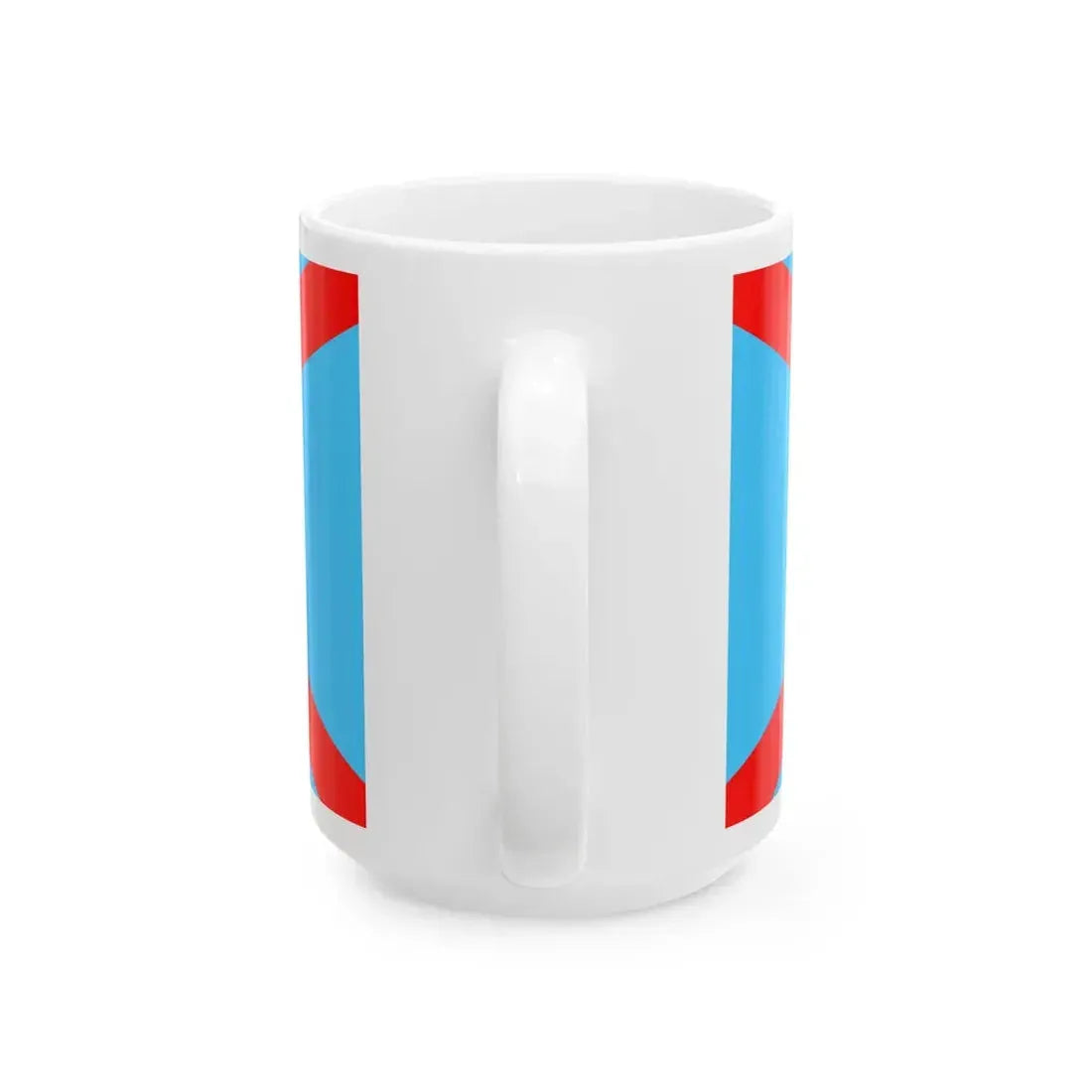 Flag of the Irish Blueshirts (Ireland) White Coffee Mug - Go Mug Yourself