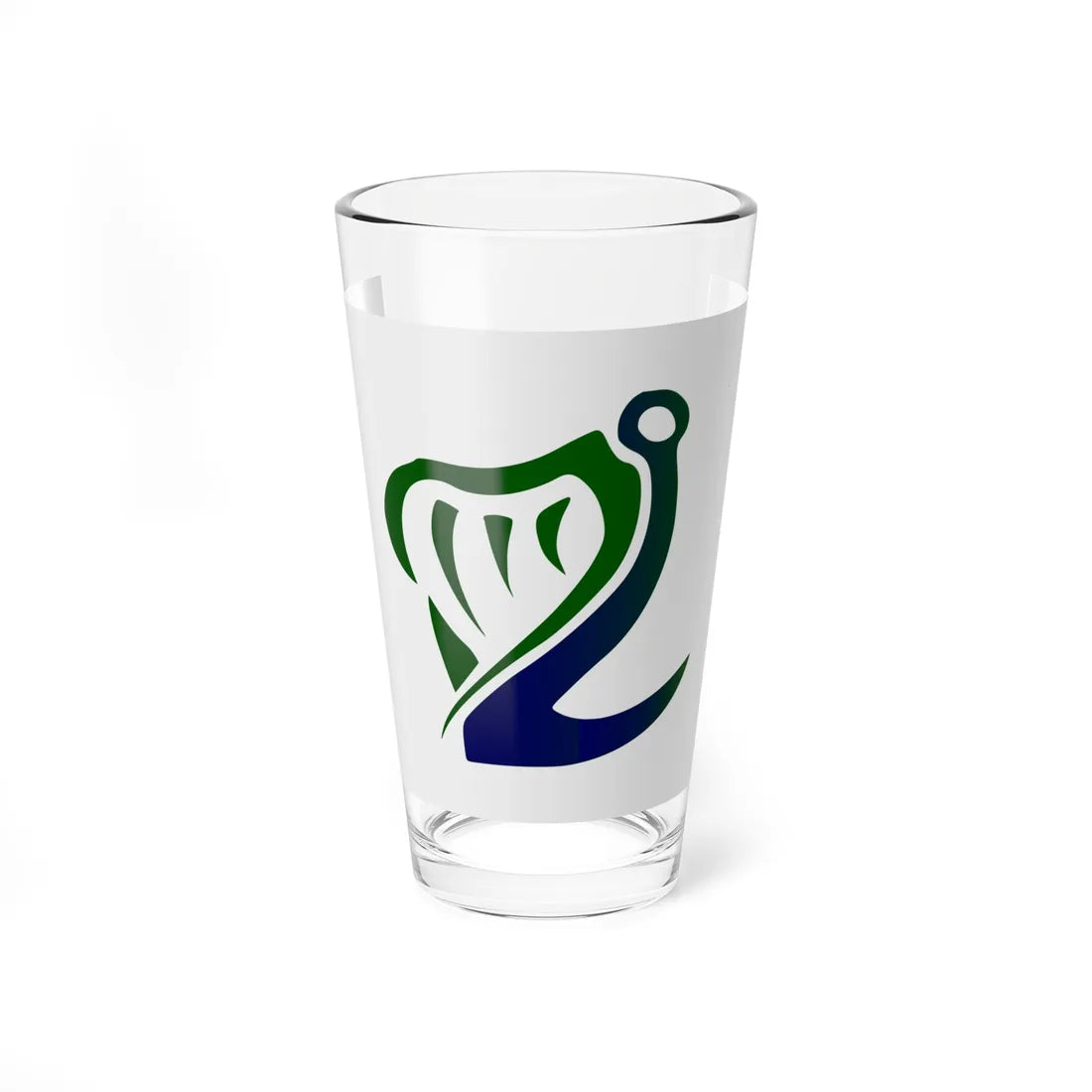 Flag of the Irish Coast Guard (Ireland) Pint Glass 16oz 16oz - Go Mug Yourself