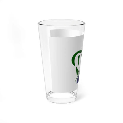 Flag of the Irish Coast Guard (Ireland) Pint Glass 16oz - Go Mug Yourself