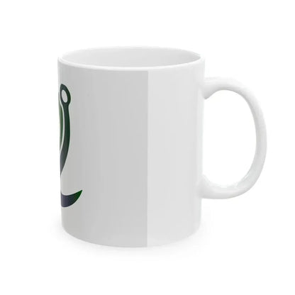 Flag of the Irish Coast Guard (Ireland) White Coffee Mug - Go Mug Yourself