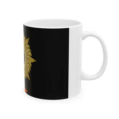 Flag of the Irish Defence Forces (Ireland) White Coffee Mug - Go Mug Yourself