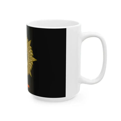Flag of the Irish Defence Forces (Ireland) White Coffee Mug - Go Mug Yourself