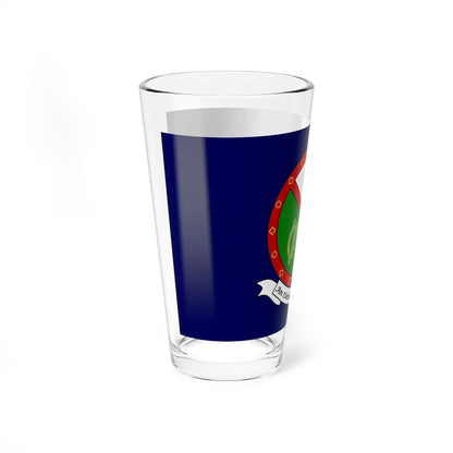 Flag of the Irish Naval Service (Ireland) Pint Glass 16oz - Go Mug Yourself