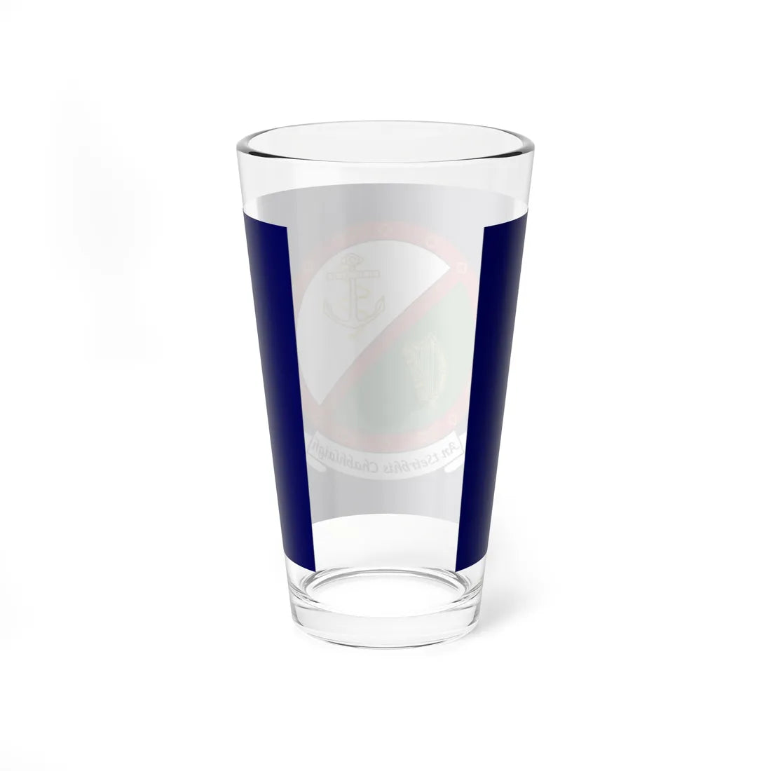 Flag of the Irish Naval Service (Ireland) Pint Glass 16oz - Go Mug Yourself