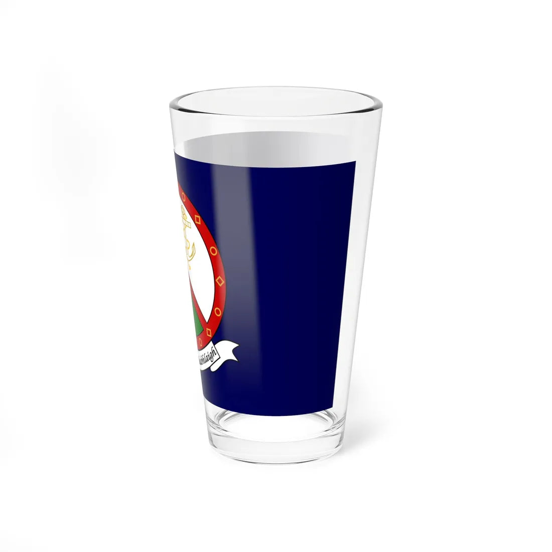 Flag of the Irish Naval Service (Ireland) Pint Glass 16oz - Go Mug Yourself