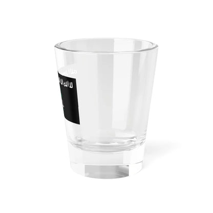 Flag of the Islamic Front Syria Black (Syria) Shot Glass 1.5oz - Go Mug Yourself