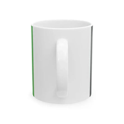 Flag of the Islamic Republic of Afghanistan (Afghanistan) White Coffee Mug - Go Mug Yourself