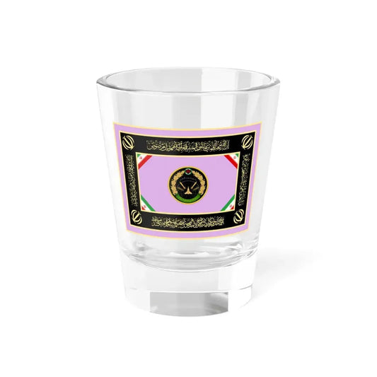 Flag of the Islamic Republic of Iran Air Defense Force (Iran) Shot Glass 1.5oz 1.5oz - Go Mug Yourself