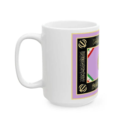 Flag of the Islamic Republic of Iran Air Defense Force of Army (Iran) White Coffee Mug - Go Mug Yourself