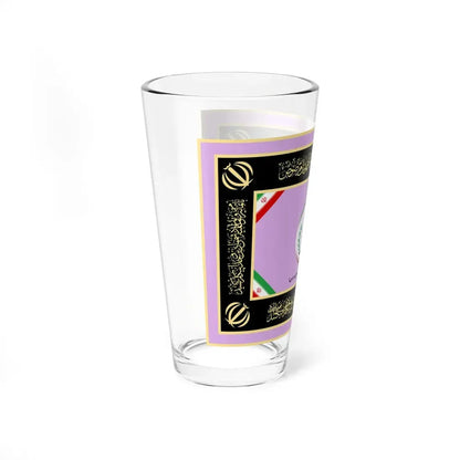Flag of the Islamic Republic of Iran Air Defense University (Iran) Pint Glass 16oz - Go Mug Yourself