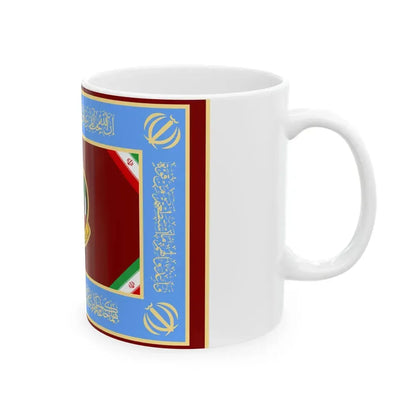 Flag of the Islamic Republic of Iran Army Ground Forces (Iran) White Coffee Mug - Go Mug Yourself