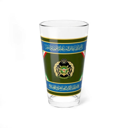 Flag of the Islamic Republic of Iran Army (Iran) Pint Glass 16oz 16oz - Go Mug Yourself