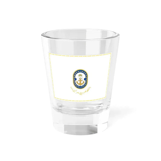 Flag of the Islamic Republic of Iran Naval Sciences University (Iran) Shot Glass 1.5oz 1.5oz - Go Mug Yourself