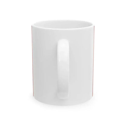 Flag of the Islamic Republic of Iran Naval Specialties Training Center (Iran) White Coffee Mug - Go Mug Yourself