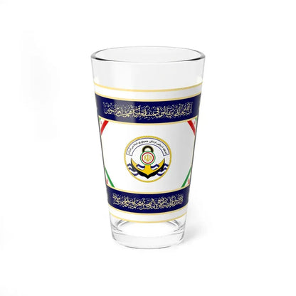 Flag of the Islamic Republic of Iran Navy (Iran) Pint Glass 16oz 16oz - Go Mug Yourself