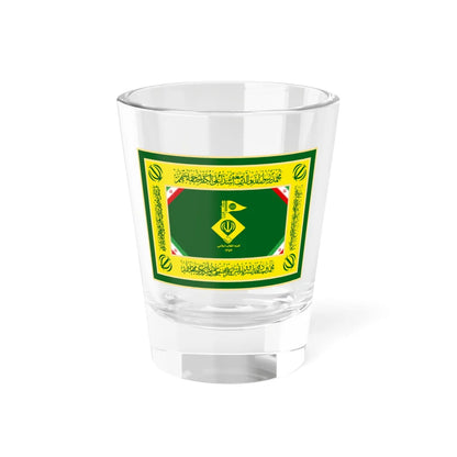 Flag of the Islamic Revolution Committees (Iran) Shot Glass 1.5oz 1.5oz - Go Mug Yourself