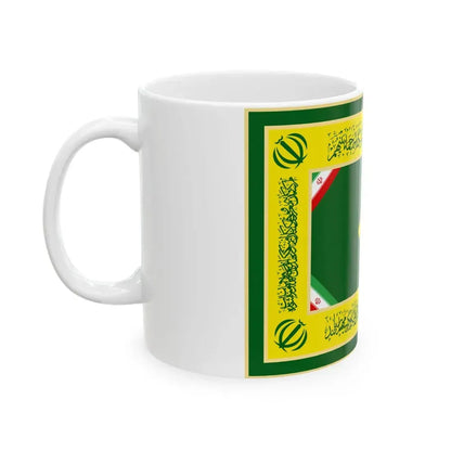 Flag of the Islamic Revolution Committees (Iran) White Coffee Mug - Go Mug Yourself