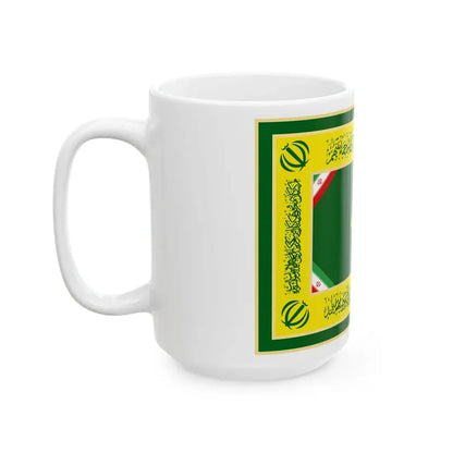 Flag of the Islamic Revolution Committees (Iran) White Coffee Mug - Go Mug Yourself