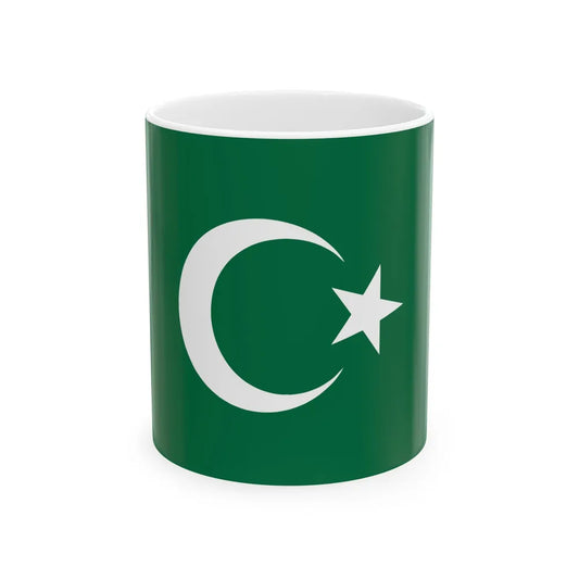 Flag of the Islamska Zajednica (Bosnia and Herzegovina) White Coffee Mug 11oz - Go Mug Yourself