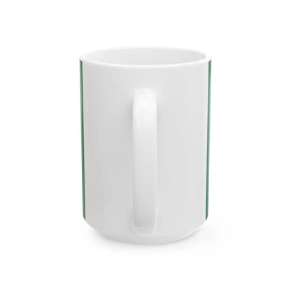 Flag of the Islamska Zajednica (Bosnia and Herzegovina) White Coffee Mug - Go Mug Yourself