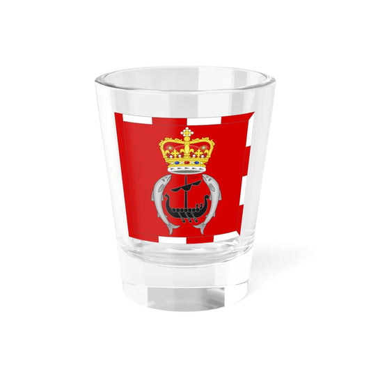 Flag of the Islay Herald Extraordinary (Scotland) Shot Glass 1.5oz 1.5oz - Go Mug Yourself