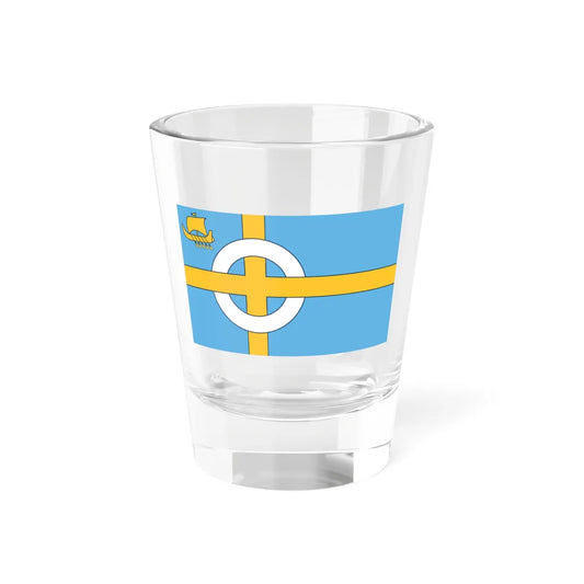 Flag of the Isle of Skye (Scotland) Shot Glass 1.5oz 1.5oz - Go Mug Yourself