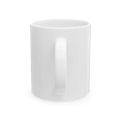 Flag of the Israel Border Police (Israel) White Coffee Mug - Go Mug Yourself