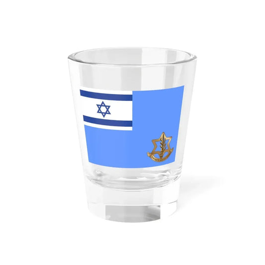 Flag of the Israel Defense Forces 2024 (Israel) Shot Glass 1.5oz 1.5oz - Go Mug Yourself