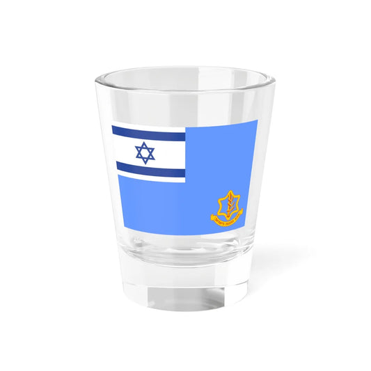 Flag of the Israel Defense Forces (Israel) Shot Glass 1.5oz 1.5oz - Go Mug Yourself