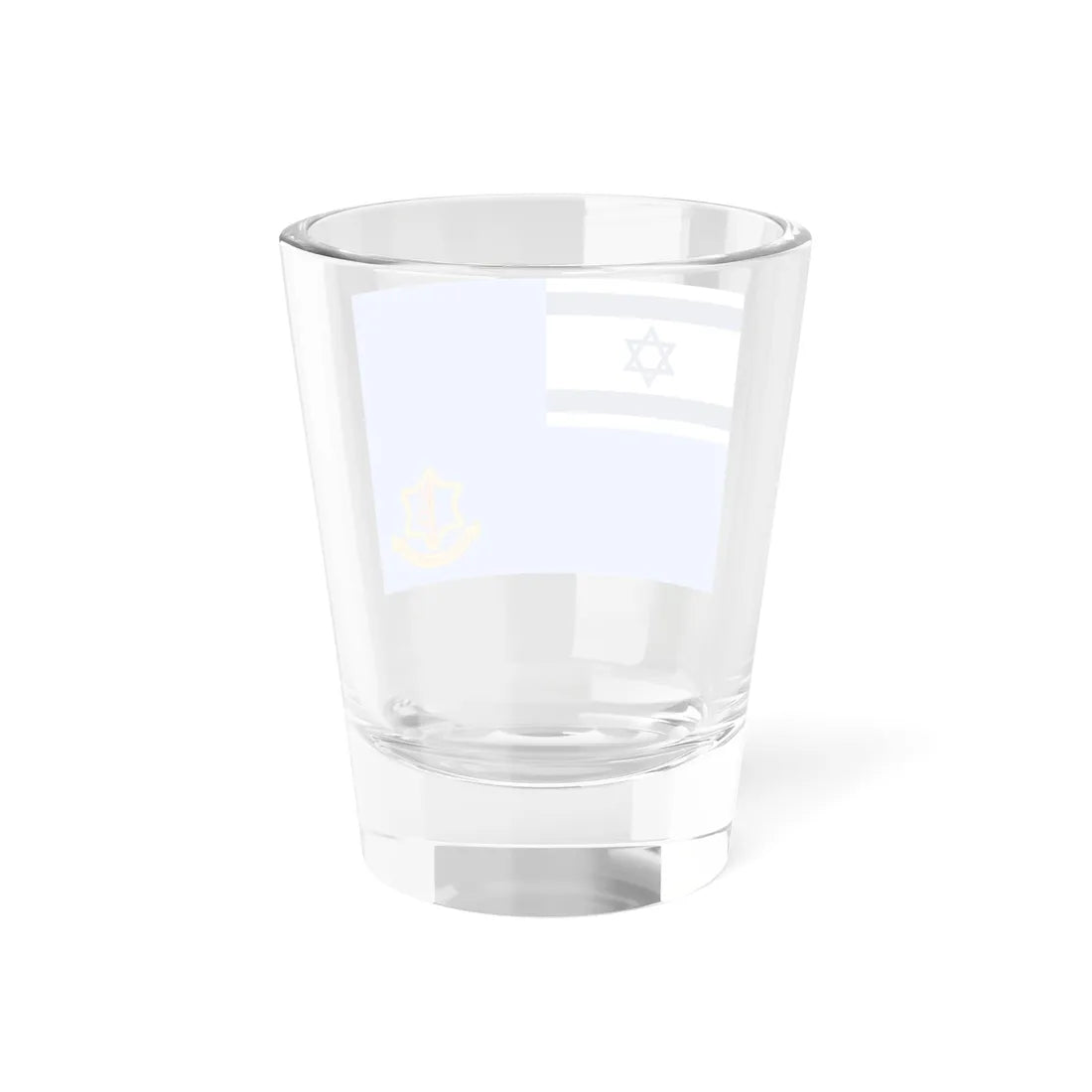 Flag of the Israel Defense Forces (Israel) Shot Glass 1.5oz - Go Mug Yourself