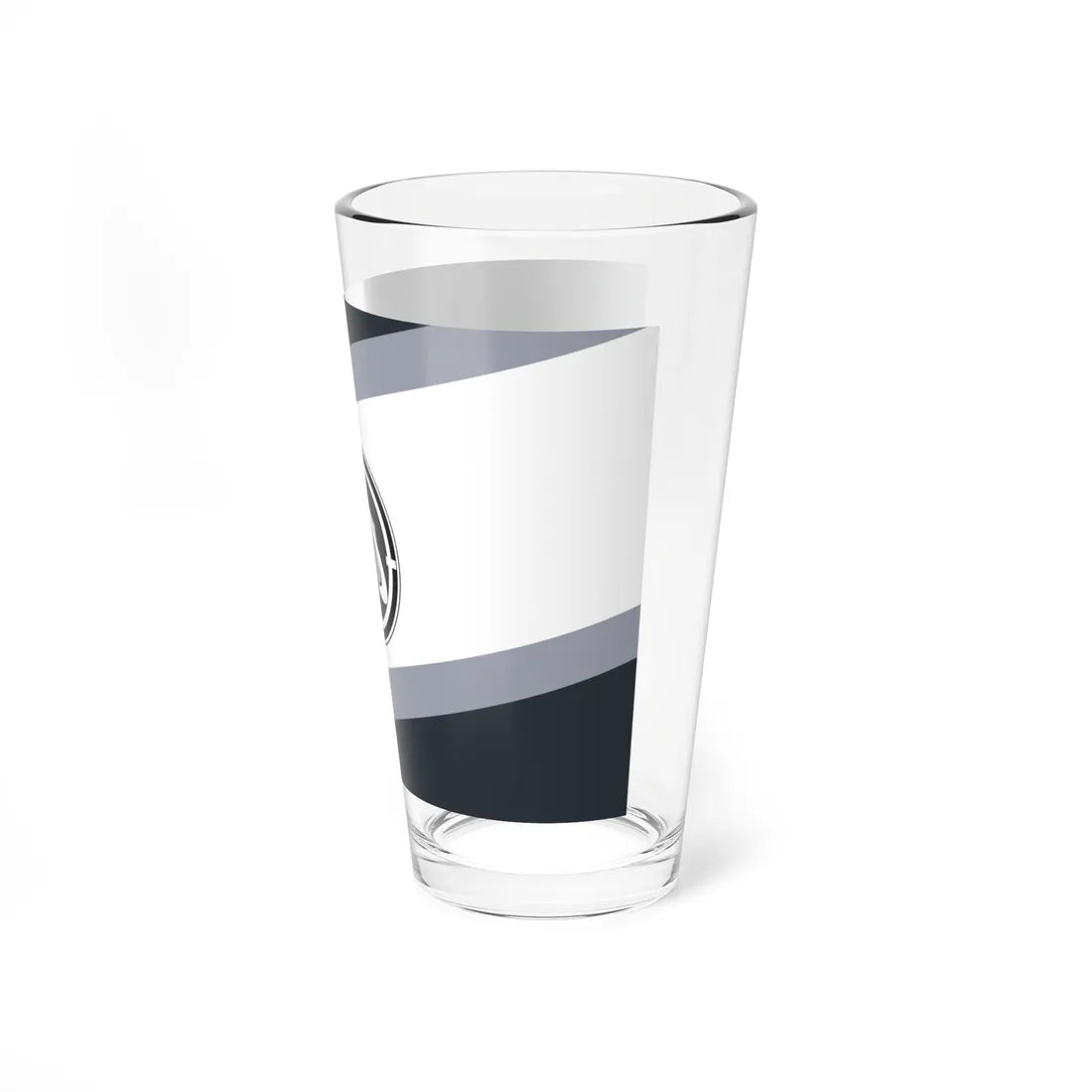 Flag of the Israeli Army Land Arm Gray (Israel) Pint Glass 16oz - Go Mug Yourself
