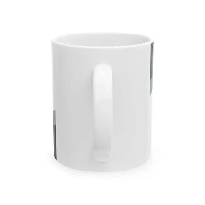 Flag of the Israeli Army Land Arm Gray (Israel) White Coffee Mug - Go Mug Yourself